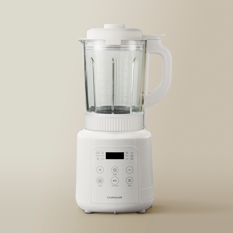 EJM486IVY- Máy làm sữa hạt Locknlock Heating blender 1.75L, 800W, 220V, 50Hz - Màu trắng ngà
