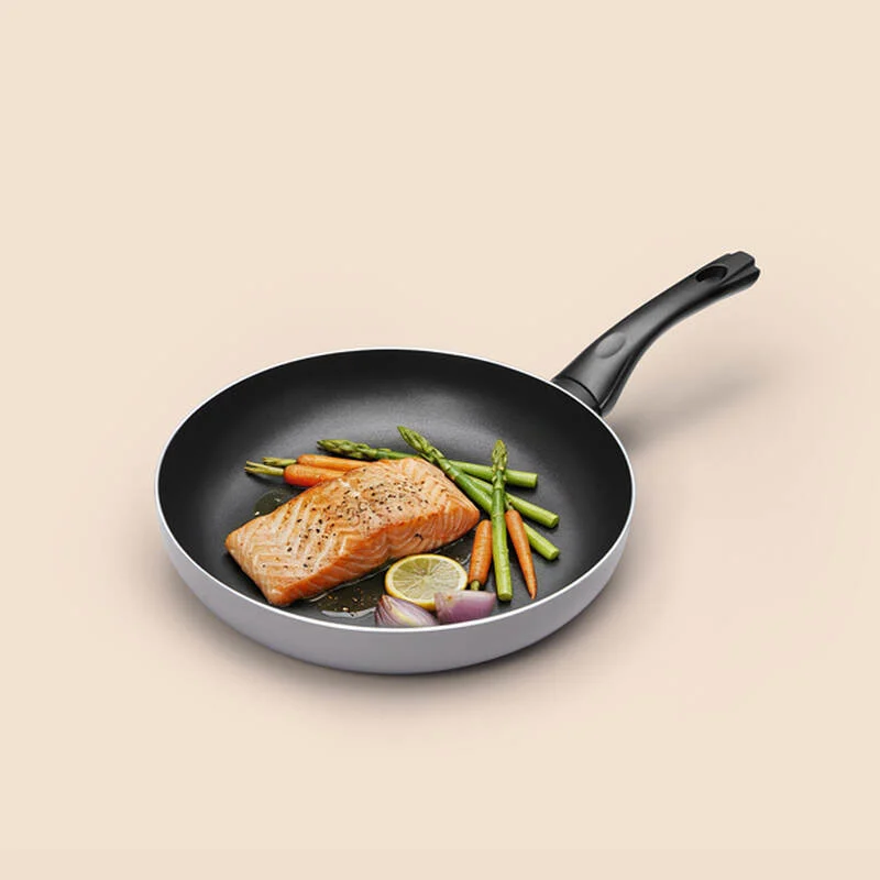 CAF - Chảo chiên chống dính Grano IH 20cm hiệu LocknLock - Màu tím than - Locknlockonline.com