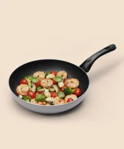 CAF - Chảo chiên chống dính Grano IH 20cm hiệu LocknLock - Màu tím than - Locknlockonline.com