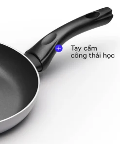 CAF - Chảo chiên chống dính Grano IH 20cm hiệu LocknLock - Màu tím than - Locknlockonline.com