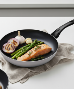 CAF - Chảo chiên chống dính Grano IH 20cm hiệu LocknLock - Màu tím than - Locknlockonline.com