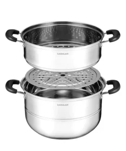 LLH1282 - Nồi hấp 2 tầng bằng Innox Lock&Lock 28cm