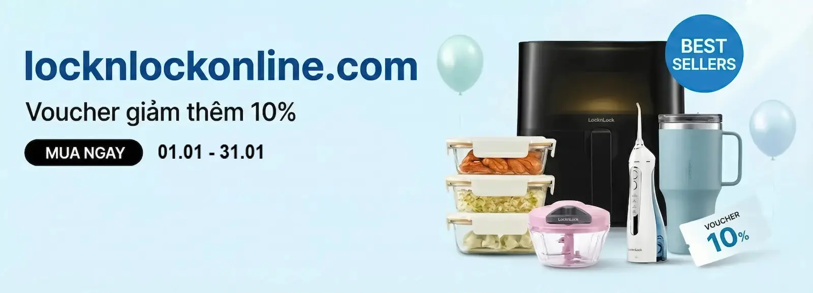 Bannner LocknLock Cần Thơ