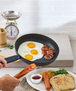 CAF2/3 - Chảo chiên Hard & Light Pro LocknLock 4 size (24cm, 26cm, 28cm, 30cm) - CAF2458IH, CAF2658IH, CAF2858IH, CAF3058IH - LocknLock Cần Thơ