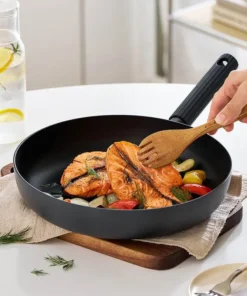 CAF2/3 - Chảo chiên Hard & Light Pro LocknLock 4 size (24cm, 26cm, 28cm, 30cm) - CAF2458IH, CAF2658IH, CAF2858IH, CAF3058IH - LocknLock Cần Thơ