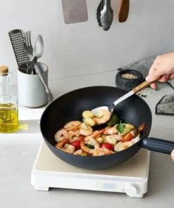 CAW2658IH, CAW2858IH - Chảo sâu lòng Hard & Light Pro LocknLock 2 size (26cm, 28cm) - LocknLock Cần Thơ