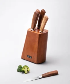 CKK003 - Bộ dao 6 món LocknLock (5 dao, 1 hộp đựng dao) Màu nâu - LocknLock Cần Thơ