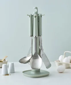 CKT343S6 - Bộ dụng cụ nấu ăn Deco LocknLock-6P-Mint-CN-6-STS - LocknLock Cần Thơ