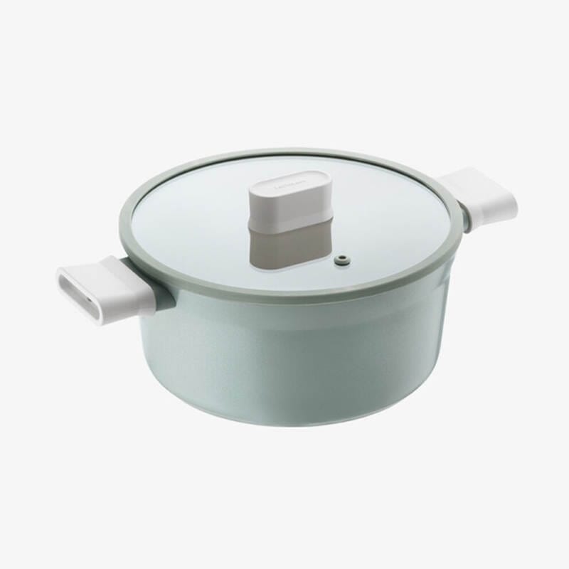 CSU1222MIT - Nồi 2 Tay Cầm Suit LocknLock 22cm - Màu Mint - LocknLock Cần Thơ