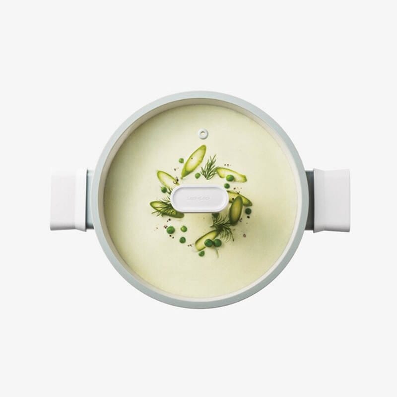 CSU1222MIT - Nồi 2 Tay Cầm Suit LocknLock 22cm - Màu Mint - LocknLock Cần Thơ