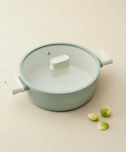 CSU1242MIT - Nồi Thấp Suit LocknLock 24cm - Màu Mint - LocknLock Cần Thơ