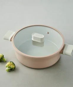CSU1242PIK - Nồi Thấp Suit LocknLock 24cm - Màu Pink - LocknLock Cần Thơ
