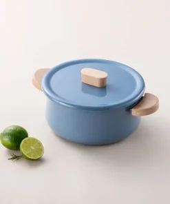 CSU2202 - Nồi có nắp 2 tay cầm Suit Mellow LocknLock 20 cm - màu xanh - LocknLock Cần Thơ