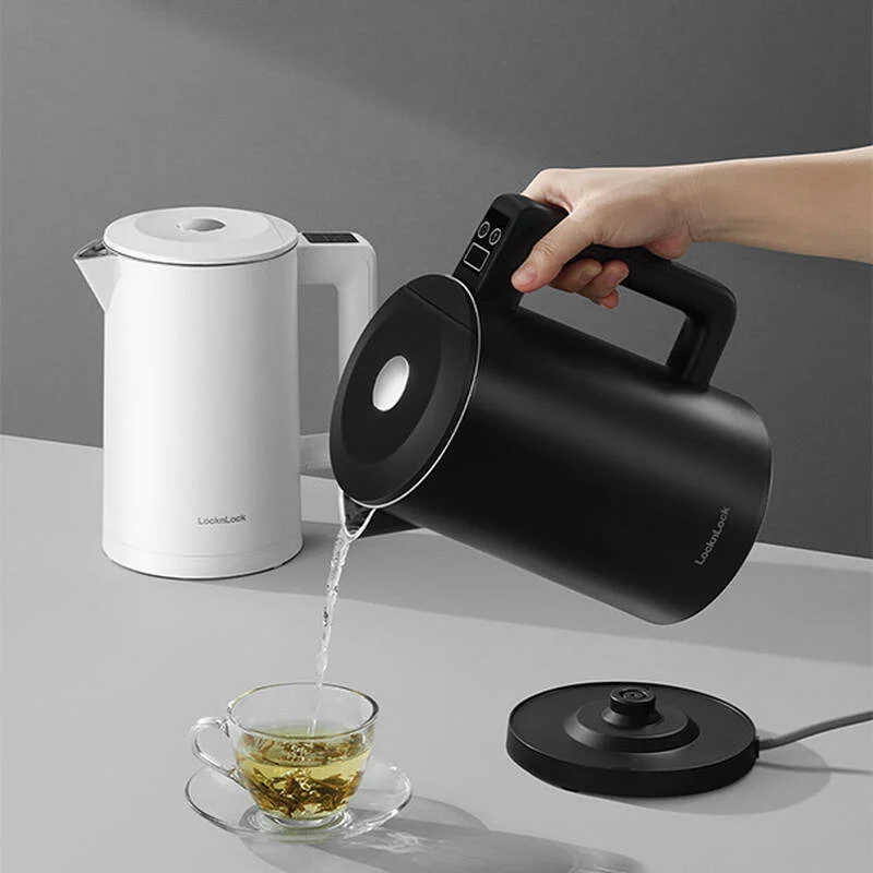 EJK226 - Ấm đun siêu tốc Locknlock Digital electric kettle 220-240V, 50/60Hz, 1850-2200W,1.7L 2 Màu (Đen, Trắng) - LocknLock Cần Thơ
