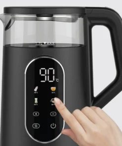 EJK286BLK - Ấm đun siêu tốc Locknlock Digital electric kettle 220-240V, 50-60Hz, 1850-2200W, 1.7L- Màu đen -LocknLock Cần Thơ