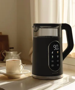 EJK286BLK - Ấm đun siêu tốc Locknlock Digital electric kettle 220-240V, 50-60Hz, 1850-2200W, 1.7L- Màu đen -LocknLock Cần Thơ