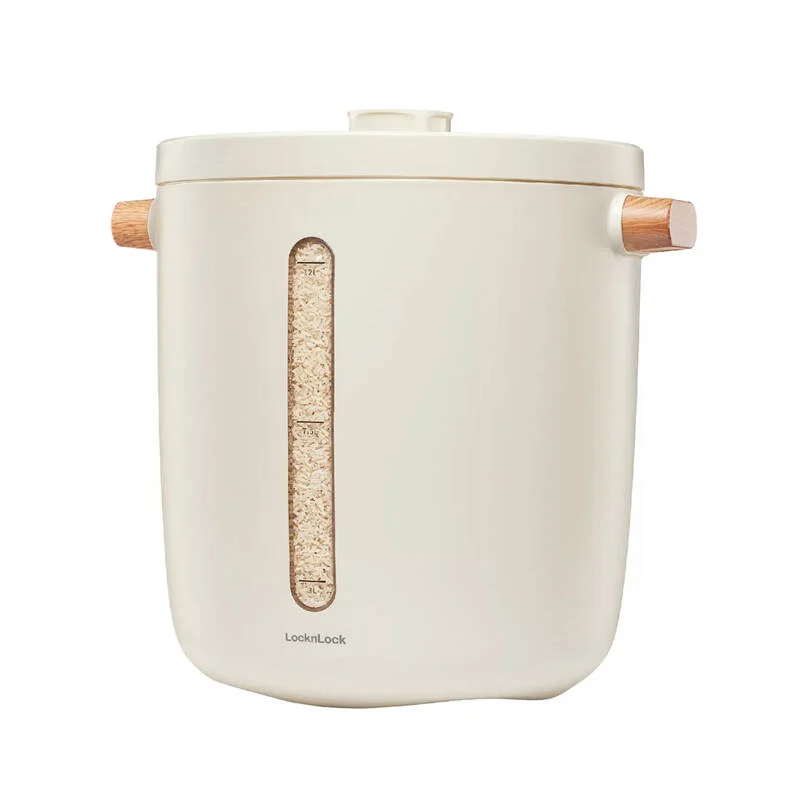 EJR983WHT - Thùng đựng gạo chân không Lock&Lock Vacuum Rice Keeper 5V, 3W, 12L - Màu trắng - LocknLock Online
