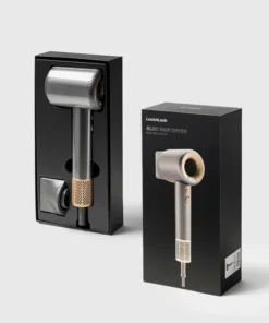 ENA316GRY - Máy sấy tóc ion âm LocknLock hair dryer đầu sấy từ 360 độ, chức năng tự làm sạch - LocknLock Cần Thơ