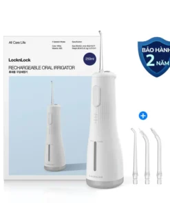 ENR154WHT - Máy Tăm Nước LocknLock Rechargeable Oral Irrigator 3.7V, 8W, 250Ml - Màu Trắng - LocknLock Cần Thơ