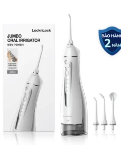 ENR166GRY - Máy Tăm Nước LocknLock Jumbo Oral Irrigator 300ml - Màu Xám - LocknLock Cần Thơ