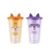 HAP512 - Ly nhựa 2 lớp LocknLock Animal 520ml in hình gấu trúc - 2 Màu (Màu tím, Màu vàng) - LocknLock Online