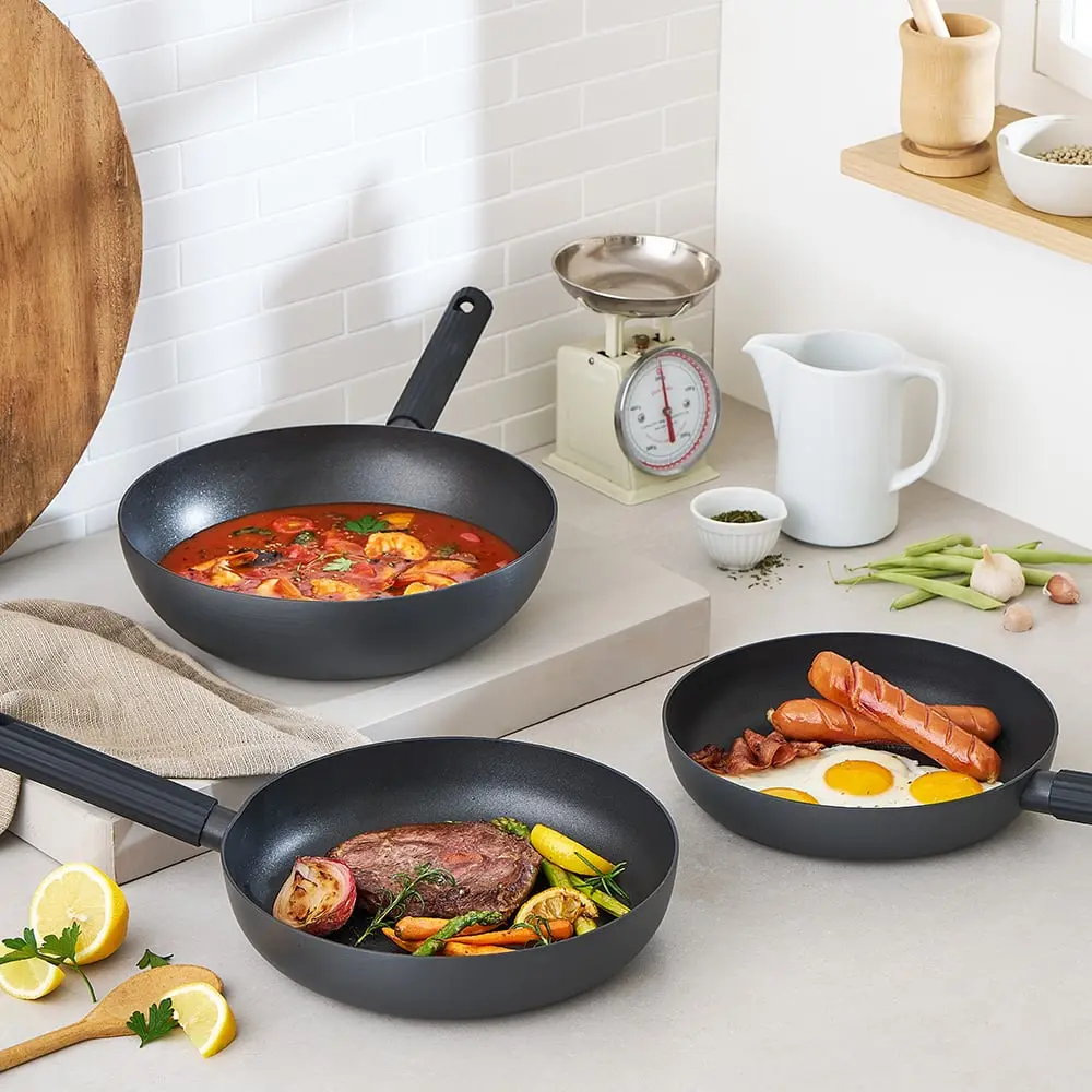 CAW2658IH, CAW2858IH - Chảo sâu lòng Hard & Light Pro LocknLock 2 size (26cm, 28cm) - LocknLock Cần Thơ