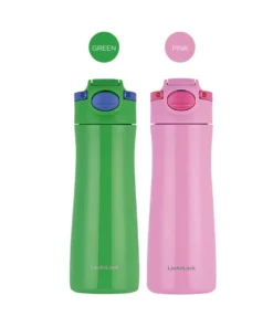LHC3304 - Bình giữ nhiệt trẻ em LocknLock FUFU KIDS TUMBLER 2 màu (Xanh lá, Hồng) - LocknLock Cần Thơ