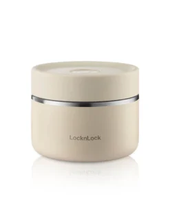 LHC8052S02 - Bộ Hộp Cơm Giữ Nhiệt Locknlock Pump Vacuum Lunch Box (300Mlx2, 500Mlx1, Bộ Đũa Và Thìa, Túi) - 2 Màu (Be, Navy) - LocknLock Cần Thơ