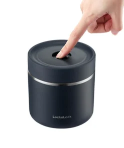 LHC8052S02 - Bộ Hộp Cơm Giữ Nhiệt Locknlock Pump Vacuum Lunch Box (300Mlx2, 500Mlx1, Bộ Đũa Và Thìa, Túi) - 2 Màu (Be, Navy) - LocknLock Cần Thơ