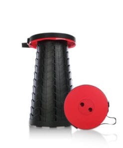 LHI519RED - Ghế Gấp Gọn Di Động Bằng Nhựa - Màu Đỏ - Locknlock - LocknLock Cần Thơ