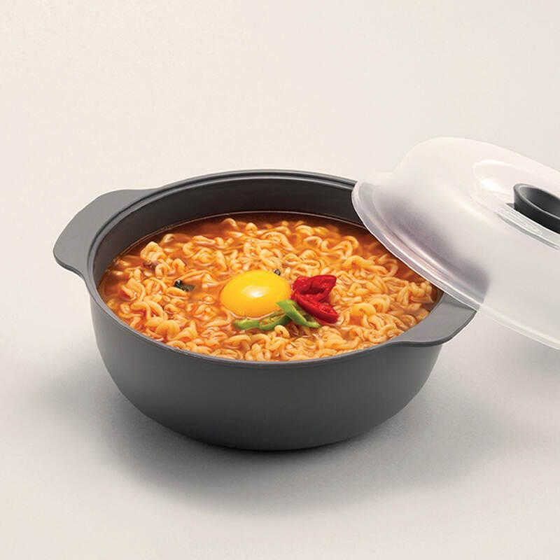 LMW123 - Nồi Hấp Trong Lò Vi Sóng - 1.2L - Màu Xám - Locknlock - LocknLock Cần Thơ