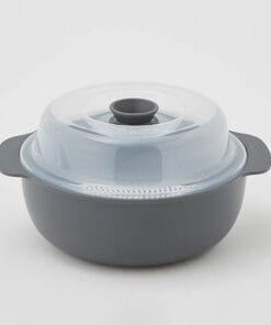 LMW123 - Nồi Hấp Trong Lò Vi Sóng - 1.2L - Màu Xám - Locknlock - LocknLock Cần Thơ