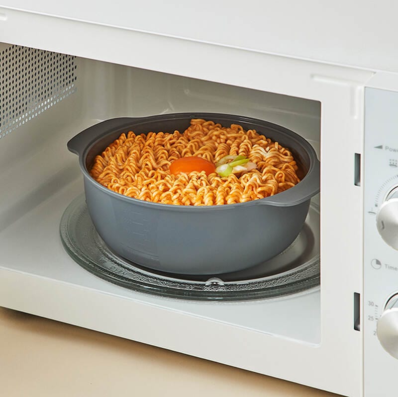 LMW123 - Nồi Hấp Trong Lò Vi Sóng - 1.2L - Màu Xám - Locknlock - LocknLock Cần Thơ