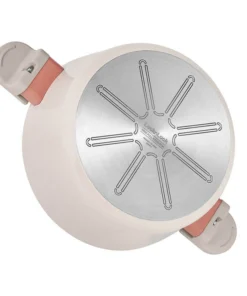 CAS/CAC/CAL - Nồi chống dính Suit Bric LocknLock màu ivory - 4 size (18cm, 20cm, 22cm, 24cm) - LocknLock Cần Thơ