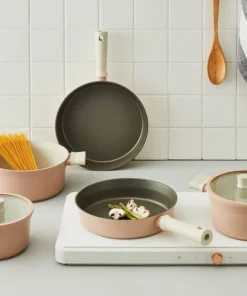 CSU1242PIK - Nồi Thấp Suit LocknLock 24cm - Màu Pink - LocknLock Cần Thơ