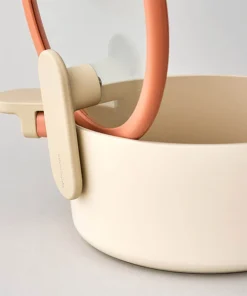 CAS/CAC/CAL - Nồi chống dính Suit Bric LocknLock màu ivory - 4 size (18cm, 20cm, 22cm, 24cm) - LocknLock Cần Thơ