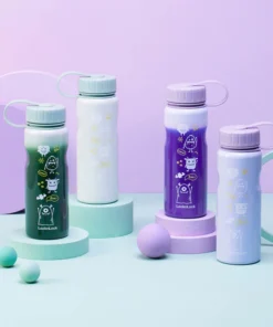 LHC7005 - Bình Nước LocknLock 500ml Đổi Màu Theo Nhiệt Độ, Thép Không Gỉ 2 màu (Tím, Mint) - LocknLock Cần Thơ