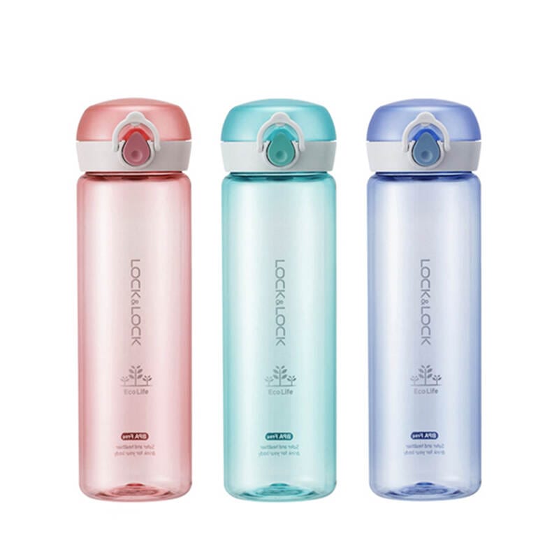 ABF645 - Bình nước Lock&Lock One Touch 550ml - 3 Màu (Màu xanh dương, Màu xanh lá, Màu hồng) - LocknLock Online
