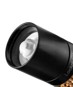 CKO115 - Hủ Xay Tiêu Thủy Tinh LocknLock - 140Ml - 2 Màu (Đen, Trắng) - LocknLock Online