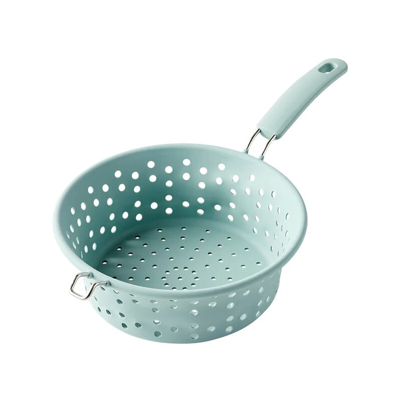 CKT203 - Rổ bằng silicone có 1 tay cầm 4 Màu (Màu Vàng, Màu Hồng, Màu Xanh Mint, Màu Xanh Dương) - Ảnh 3