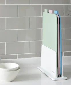 CSC251 - Bộ 3 Thớt Nhựa Kháng Khuẩn Cao Cấp Grn/Red/Blue - W/Tray+Clb - Std - 5Ea - LocknLock - LocknLock Online