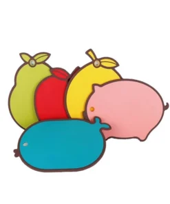 Alternative view of CSC552 - Thớt Nhựa Kháng Khuẩn LocknLock Hình Lê - Màu Xanh Lá -