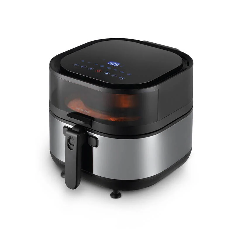 EJF596BLK - Nồi chiên không dầu, Visible stirring air fryer, 7.2L, 220V, 50HZ, 1800W - màu đen - LocknLock Online