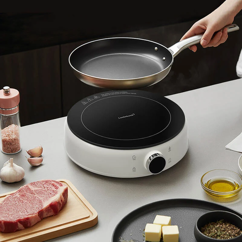 EJI126IVY - Bếp điện từ mini Locknlock Mini induction cooker 220-240V, 50/60Hz, 1500W - Màu ngà - LocknLock Online