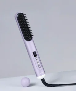 ENA223PUP - Lược điện tạo kiểu LocknLock 43W, răng nhiệt phủ sứ, công nghệ ion âm - Màu tím