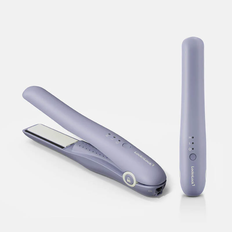 ENA224PUP - Máy duỗi tóc không dây, tấm phủ nhiệt ceramic LocknLock 15W - Màu tím - LocknLock Online