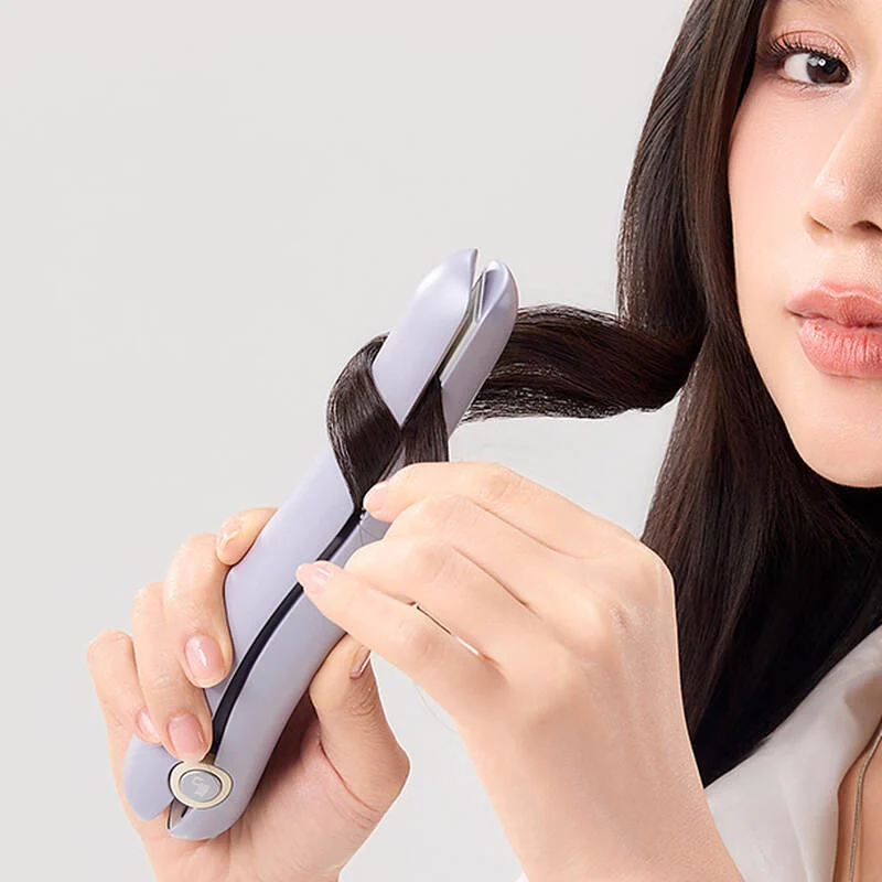 ENA224PUP - Máy duỗi tóc không dây, tấm phủ nhiệt ceramic LocknLock 15W - Màu tím - LocknLock Online