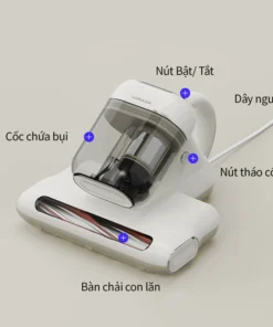 ENV818IVY - Máy hút bụi giường nệm LocknLock 300W, 0.5L - Màu ngà - LocknLock Online