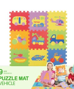 ETM288 - Thảm Lắp Ráp Locknlock Eva Hình Xe (9P), 30x30x1cm - LocknLock Online