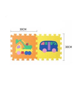 ETM288 - Thảm Lắp Ráp Locknlock Eva Hình Xe (9P), 30x30x1cm - LocknLock Online